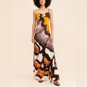 Chufy Laurel Maxi Slip Dress Size L